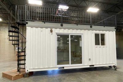 20FT Container Home With Rooftop